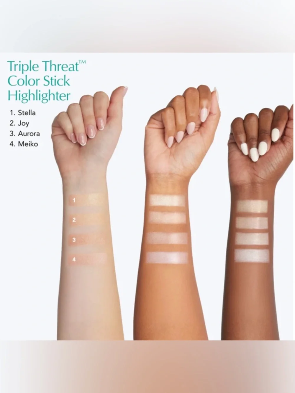 Thrive Causemetics Triple Threat™ Highlighter Stick JOY - Picture 3 of 4